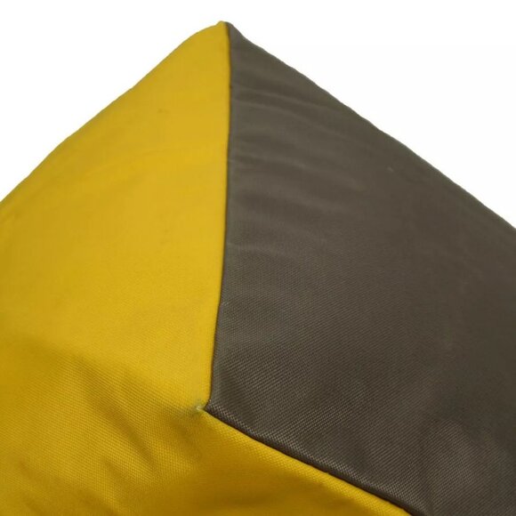 Auth Herve Chapelier Shoulder Bag Tote Bag Yellow Nylon - Picture 5 of 13